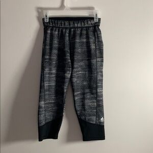 Grey Adidas Capris